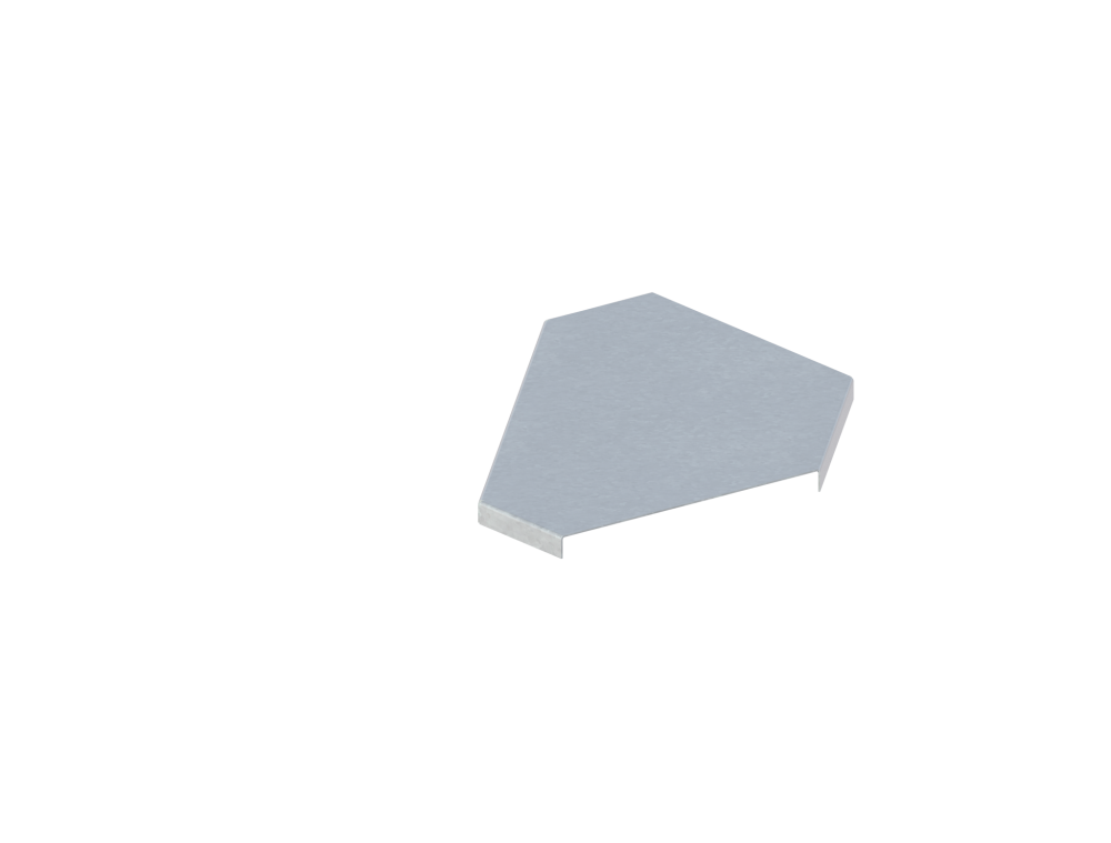 Крышка лотка монтажного углового 90 горизонтального ЛР90Г.200.15.469.1,2.6