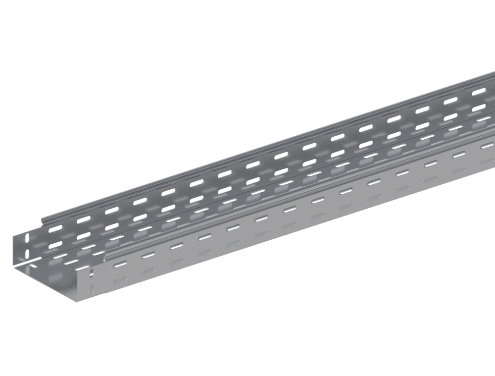 Лоток монтажный прямой перфорированный ЛППМ.150.65.2000.1,5.1