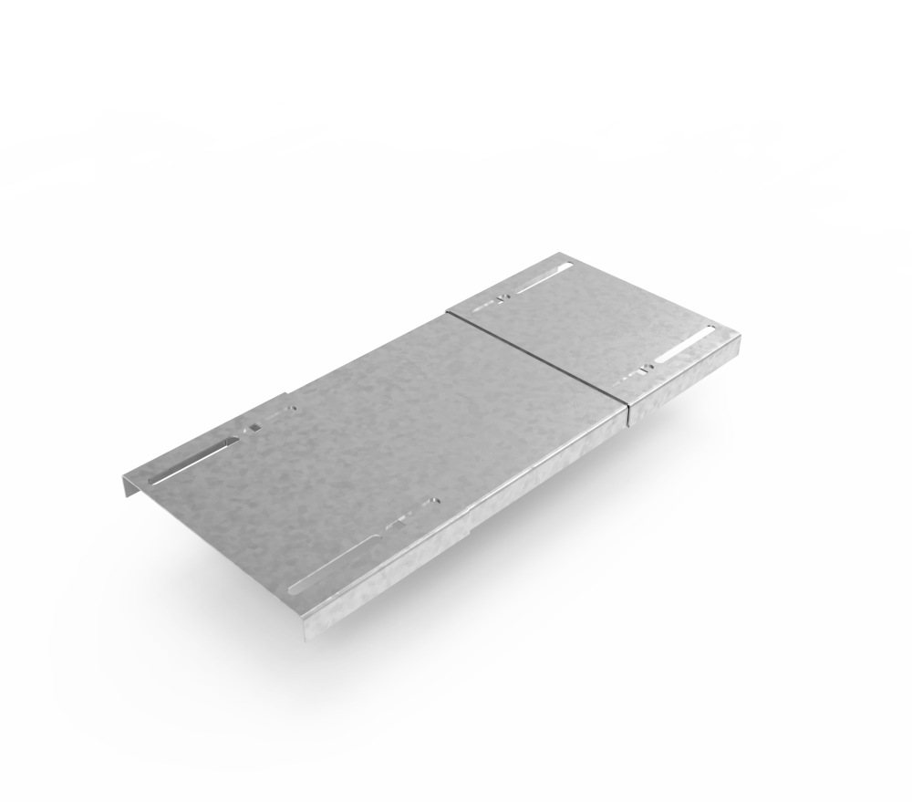 Крышка кабельроста углового с R=100 мм шарнирный  РК1Ш.200.20.100.2,5.1