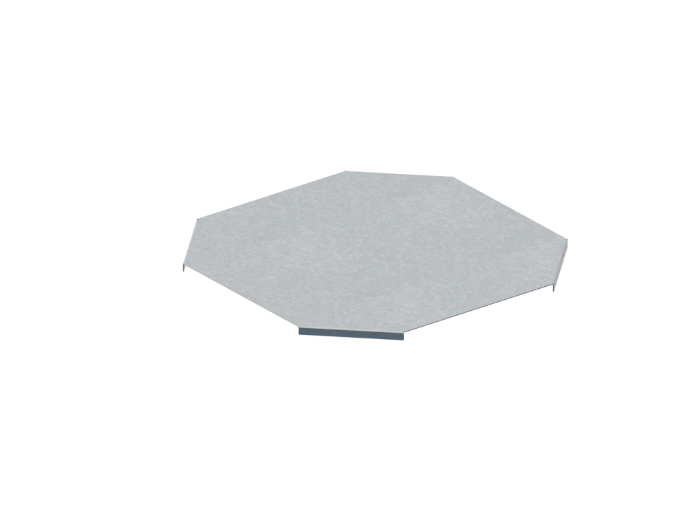 Крышка лотка монтажного углового крестообразного ЛРК.300.15.553.1,2.4