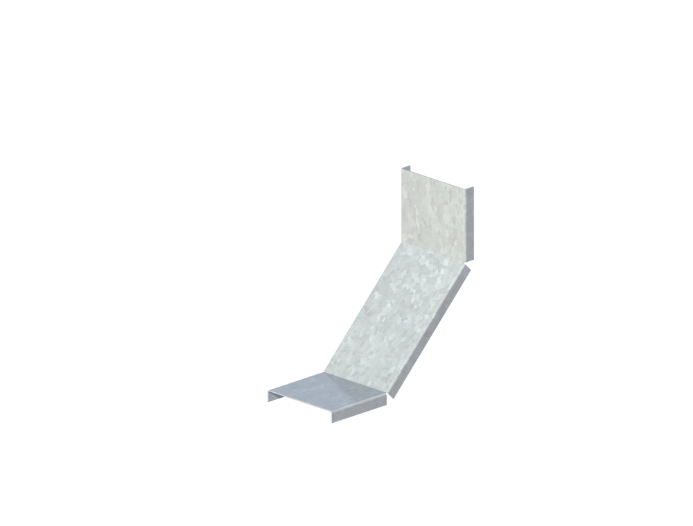 Крышка лотка монтажного углового 90 вверх ЛР90В.100.15.236.1,2.6