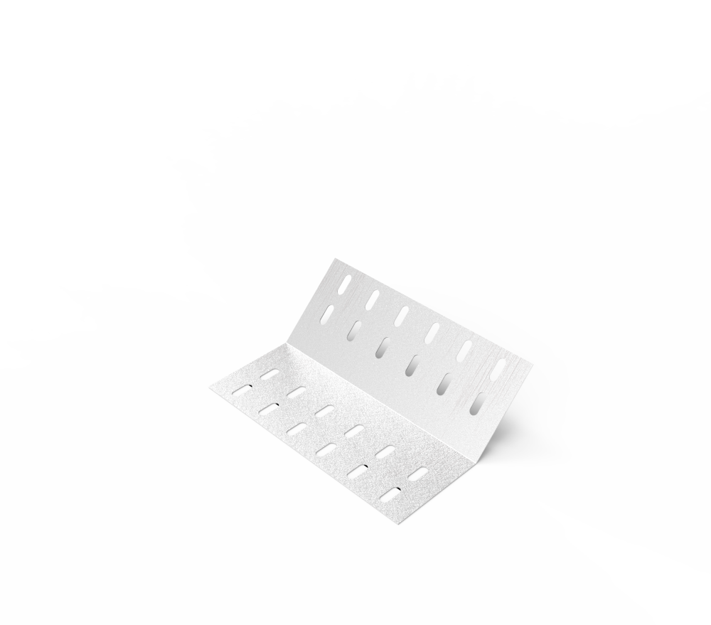 Дно кабельроста углового с R=100 мм 45 вверх РД145В.500.0.100.1,5.2