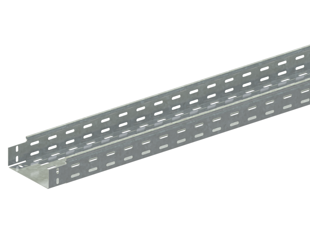 Лоток монтажный прямой перфорированный монтаж без соединителей ЛППМ.150.80.3000.1,2.6