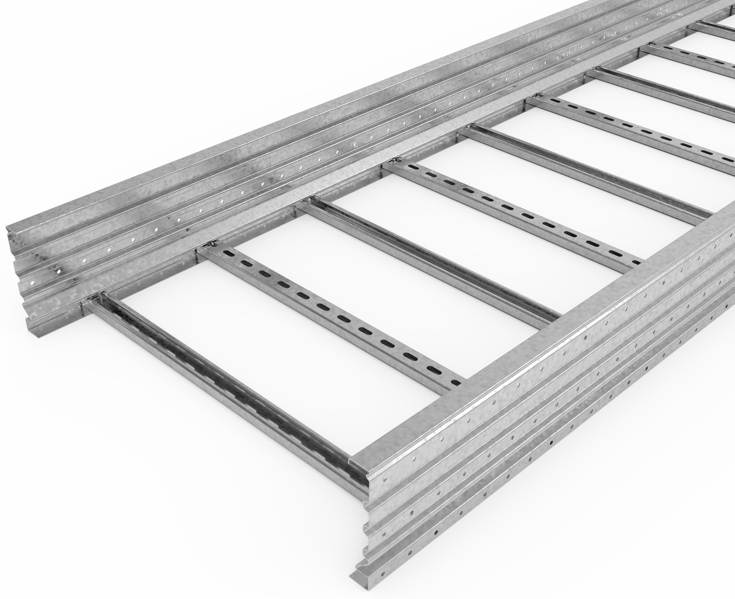 Кабельрост прямой перфорированный  РПП.800.200.6000.3.1