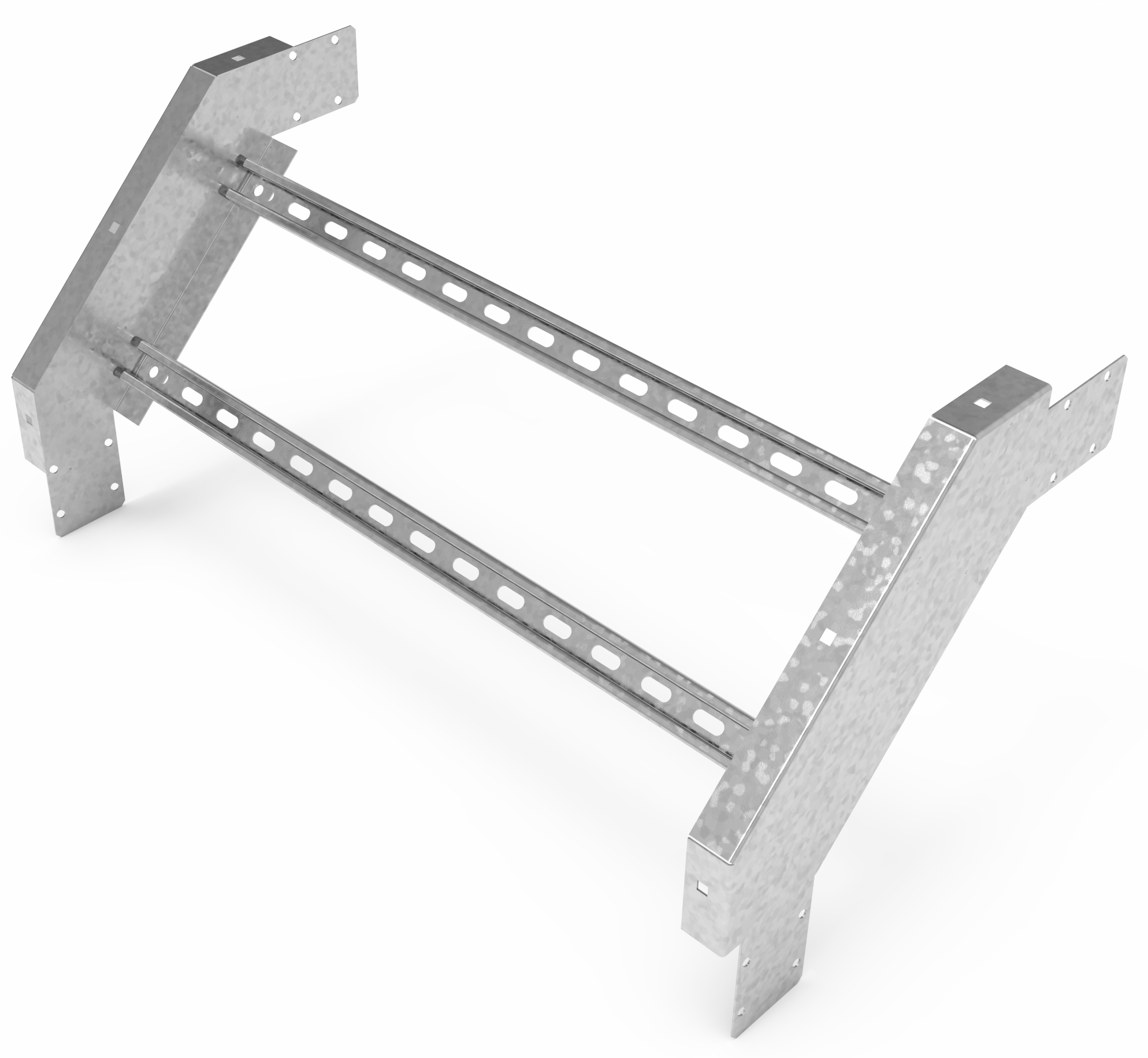 Кабельрост угловой  с R=100 мм 90 вниз РУ190Н.900.150.100.3.1