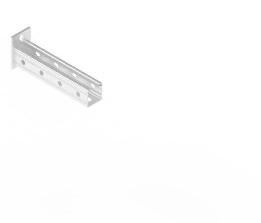 Консоль страт легкая БКСЛ.41.41.100.2.2