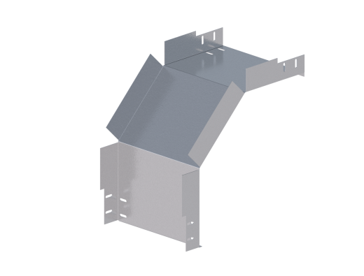 Лоток монтажный угловой 90 вниз ЛУ90Н.300.50.454.0,8.6