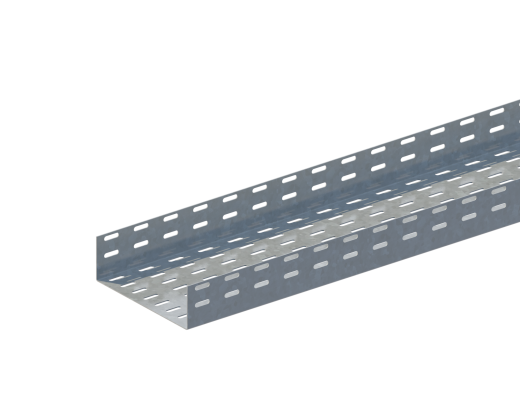 Лоток монтажный прямой перфорированный ЛПП.200.50.3000.0,5.6