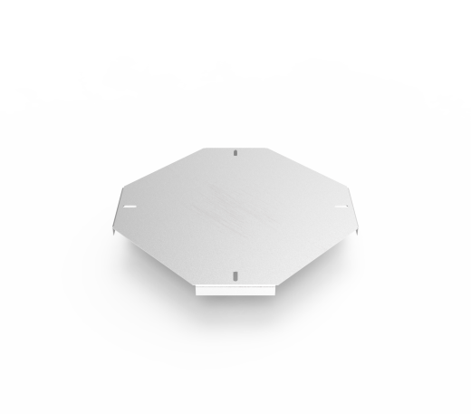Крышка кабельроста углового с R=100 мм крестообразный горизонтальный РК1КГ.200.20.100.2.2