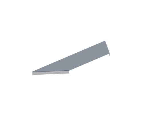 Крышка лотка монтажного углового ответвительного ЛРО.300.15.553.1.1