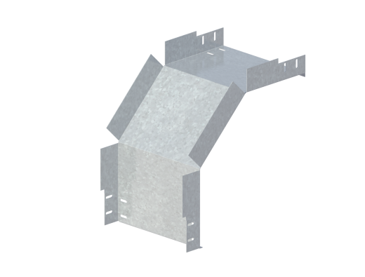 Лоток монтажный угловой 90 вниз ЛУ90Н.300.65.454.1,5.2