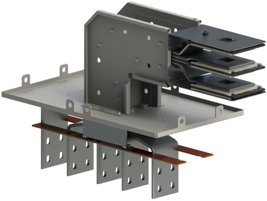 Секция присоединительная к шкафу угловая горизонтальная ШМА 5.10.3200.52