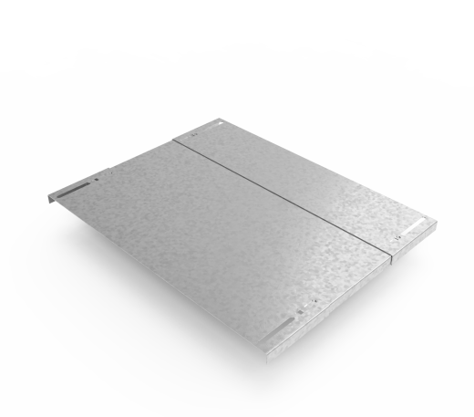 Крышка кабельроста углового с R=100 мм шарнирный  РК1Ш.600.20.100.2,5.1