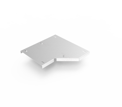 Крышка кабельроста углового с R=100 мм редукторный левый  РК1РЛ.300.20.100.1,5.2