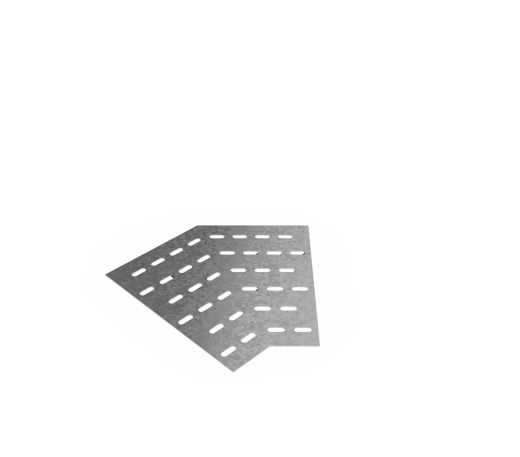 Дно кабельроста углового с R=100 мм 45 горизонтальный РД145Г.500.0.100.1,5.1