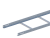 Лоток прямой НЛ40-П2,87 М1 AISI 304 (h=50мм, s=1,5мм)