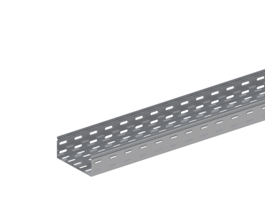 Лоток монтажный прямой перфорированный замковый ЛППЗ.150.150.2000.1,5.1