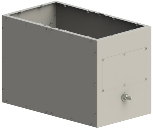 Кожух для секции присоединительной к шкафу ШМА 5.10.5000.61