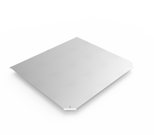 Крышка кабельроста углового с R=100 мм тройниковый горизонтальный РК1ТГ.1000.20.100.1,5.2