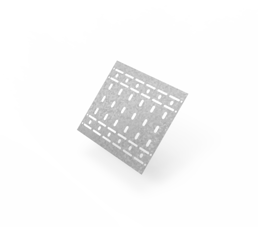 Дно кабельроста углового с R=100 мм 90 вниз РД190Н.400.0.100.2,5.1
