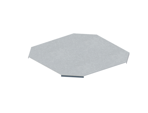 Крышка лотка монтажного углового крестообразного ЛРК.600.15.653.2.2