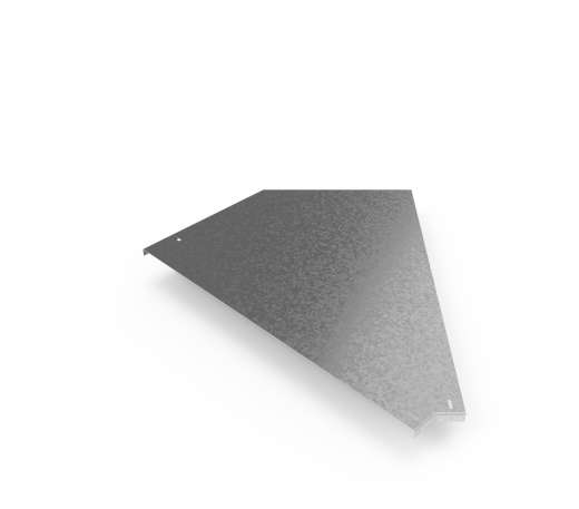 Крышка кабельроста углового с R=100 мм 45 горизонтальный РК145Г.800.20.100.2,5.1