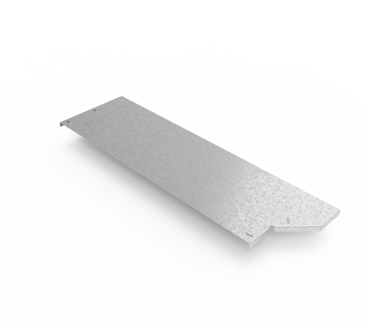 Крышка кабельроста углового с R=100 мм редукторный левый  РК1РЛ.900.20.100.3.1