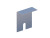 Скоба крышки НЛ-СКц УТ1,5 (h=100 мм, s=1,5 мм)