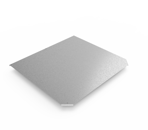 Крышка кабельроста углового с R=100 мм тройниковый горизонтальный РК1ТГ.1000.20.100.2.1