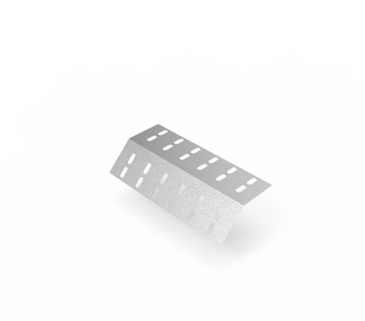 Дно кабельроста углового с R=100 мм 45 вниз РД145Н.500.0.100.1,5.2