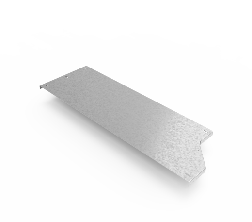 Крышка кабельроста углового с R=100 мм редукторный правый РК1РП.800.20.100.2,5.1