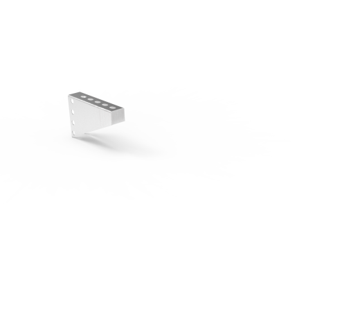 Консоль гнутая БКГУ.34.100.100.2.2