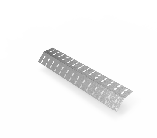 Дно кабельроста углового с R=100 мм 45 вниз РД145Н.800.0.100.1,5.1