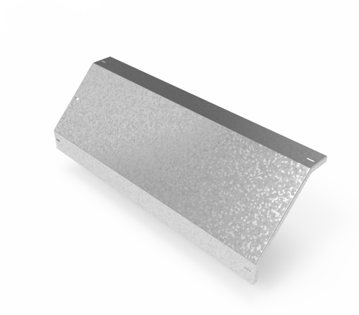 Крышка кабельроста углового с R=100 мм 90 вниз РК190Н.1000.20.100.3.1