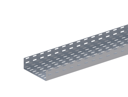 Лоток монтажный прямой перфорированный ЛПП.200.80.2000.1,5.1