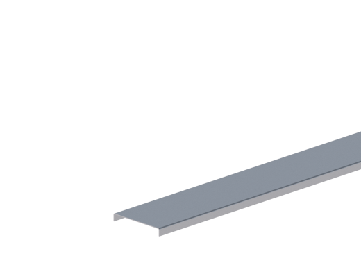 Крышка лотка монтажного прямого ЛК.100.15.3000.1.1