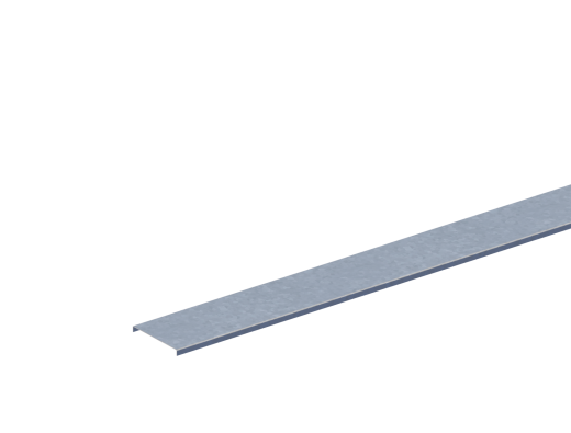 Крышка лотка прямого НЛК10-П2,87 М1 AISI 304 (h=50,s=1,2мм)