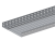 Лоток монтажный прямой перфорированный замковый ЛППЗ.400.100.3000.0,7.1