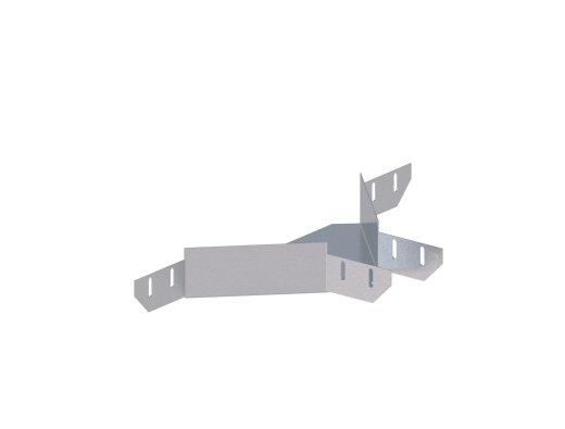 Лоток монтажный угловой ответвительный ЛУОГ.100.100.553.1,5.1