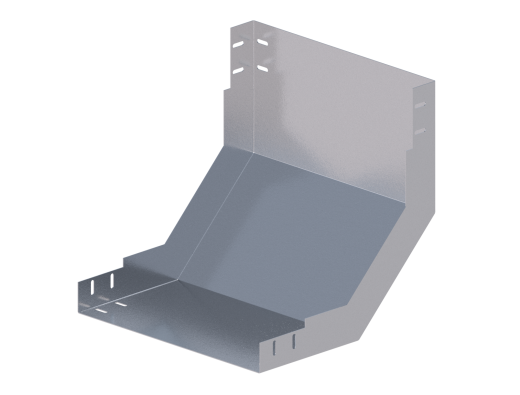 Лоток монтажный угловой 90 вверх ЛУ90В.500.50.378.1.1