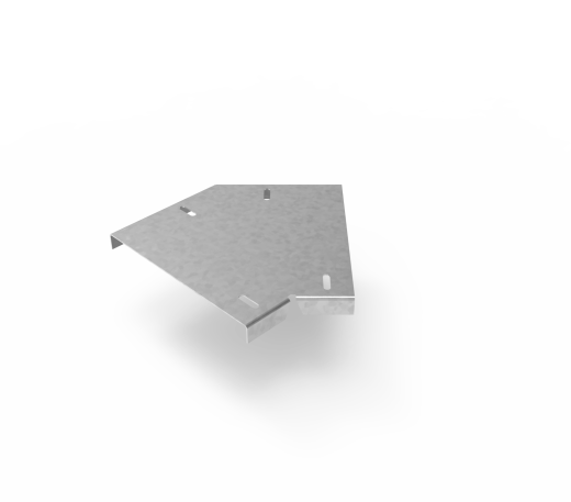 Крышка кабельроста углового с R=100 мм 45 горизонтальный РК145Г.300.20.100.1,5.1