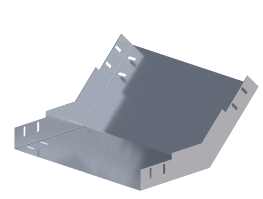 Лоток монтажный угловой 45 вверх ЛУ45В.600.200.473.1.1