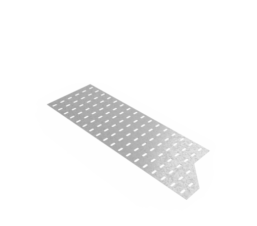 Дно кабельроста углового с R=100 мм редукторный правый РД1РП.800.0.100.2.1