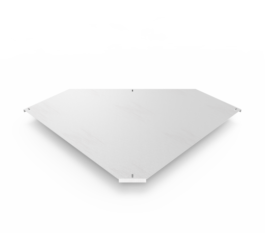 Крышка кабельроста углового с R=100 мм 90 горизонтальный РК190Г.800.20.100.1,5.2