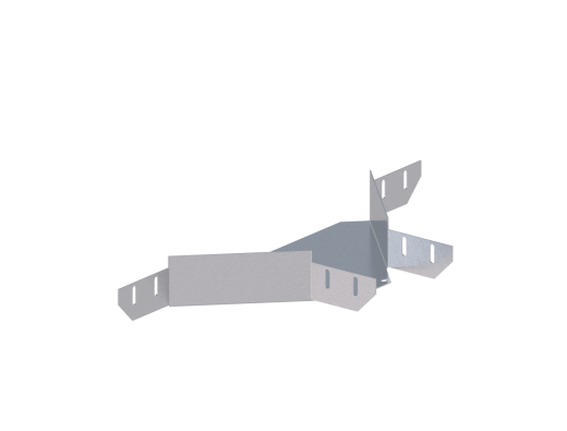 Лоток монтажный угловой ответвительный ЛУОГ.150.65.603.1,5.1