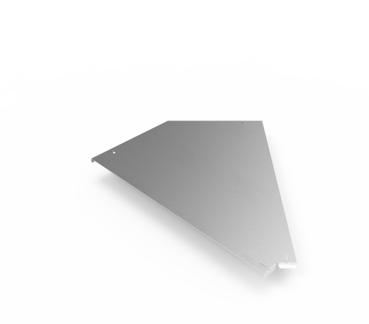 Крышка кабельроста углового с R=100 мм 45 горизонтальный РК145Г.900.20.100.1,5.2