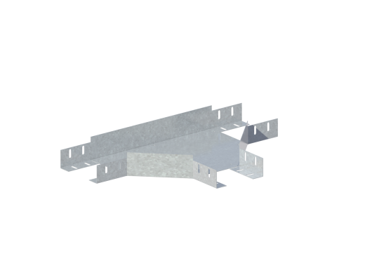 Лоток монтажный угловой тройниковый горизонтальный ЛУТГ.150.50.601.1,2.2