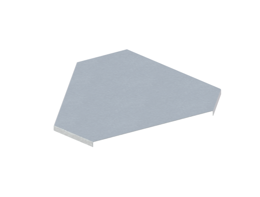 Крышка лотка монтажного углового 90 горизонтального ЛР90Г.600.15.751.1,2.2