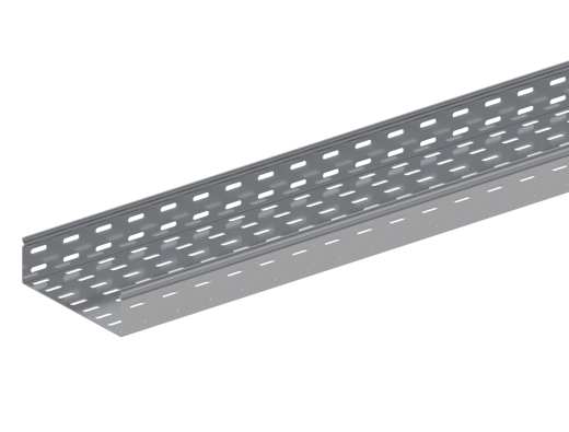 Лоток монтажный прямой перфорированный замковый ЛППЗ.200.200.2000.1.1