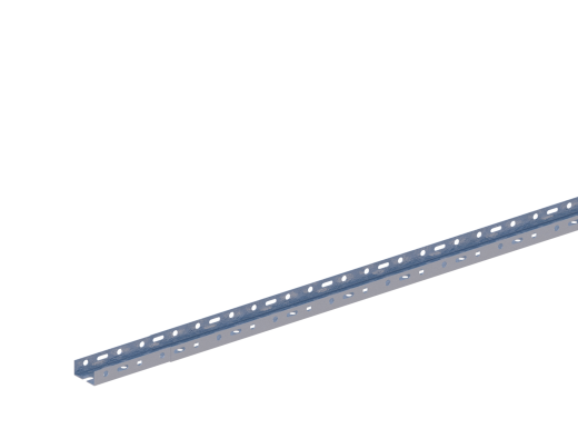 Лоток прямой НЛ5-П1,87ц УТ1,5 (h=24 мм, s=1,5 мм)